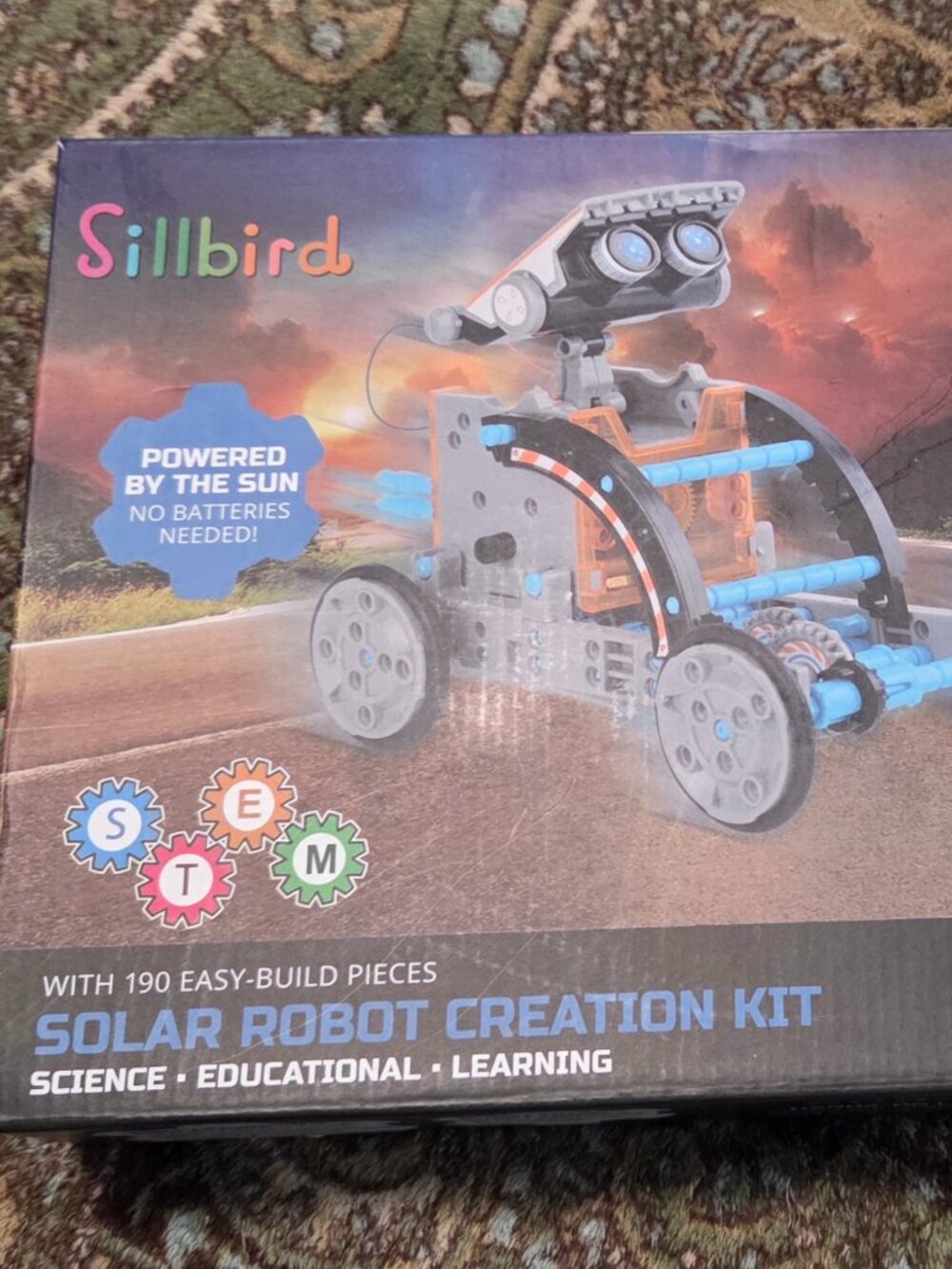 *NWT* Sillbird Solar Robot Creation Kit (Ages 8+) STEM toy